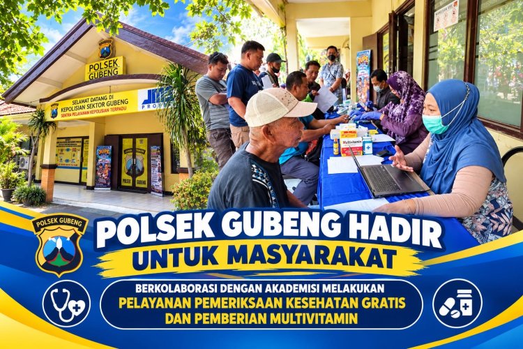 Polsek Gubeng, Dosen TLM Umsura, dan Klinik Unair Kolaborasi Hadirkan Pemeriksaan Kesehatan Gratis bagi 200 Pejuang Jalanan