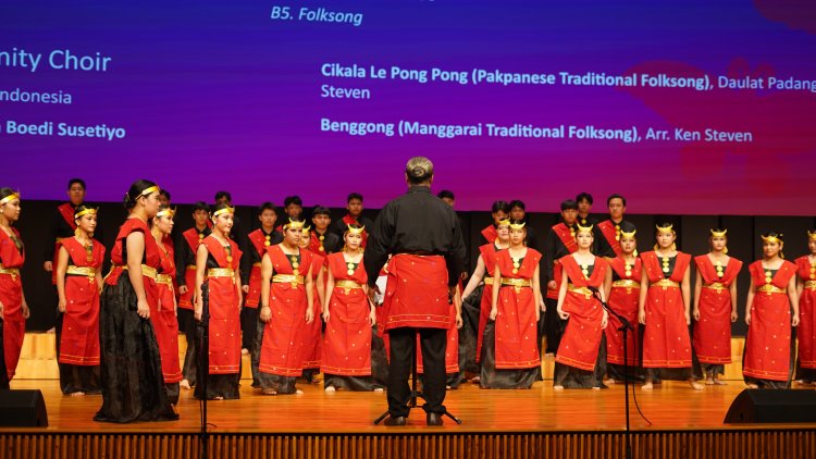 Gita Swara Fraternity Choir SMAK Frateran Surabaya Raih Gold dan Silver di Bandung International Choir Festival 2026