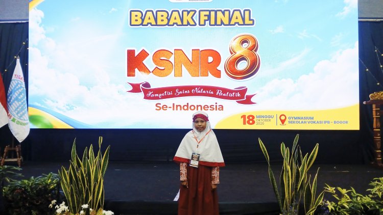 Berjuang di Gymnasium IPB, Siswi SD Muhammadiyah 13 Surabaya Siap Ukir Prestasi di Final KSNR Ke-8