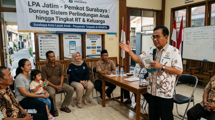 Dari Kebijakan ke Rumah: LPA Jatim Ingatkan Perlindungan Anak Surabaya Harus Sampai ke RT dan Keluarga