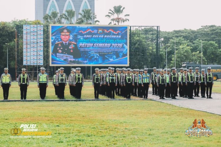 Polda Jatim Gelar Operasi Patuh Semeru : Menggugah Kesadaran dan Selamatkan Jiwa Pengguna Jalan