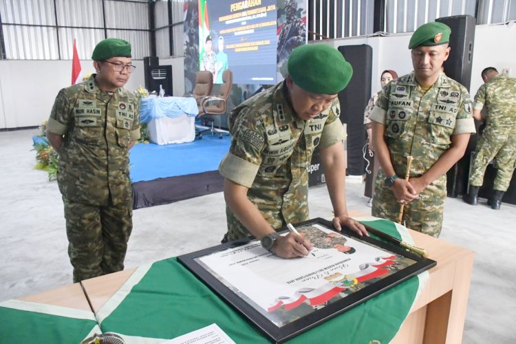 Beri Nama "Berani", Ini Harapan Danrem Erwin untuk Kodim 0810/Nganjuk