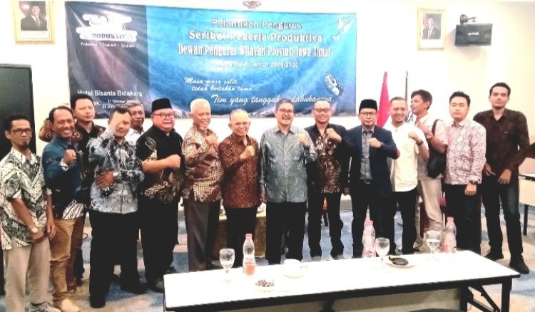 Talk Show RUU Perlindungan Ketenagakerjaan 2026, SP Produktiva Jawa Timur Kukuhkan Kepengurusan Periode 2026–2030
